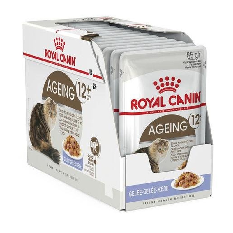 Royal Canin Wet Cat Food Ageing 12+ Jelly 85g x 12