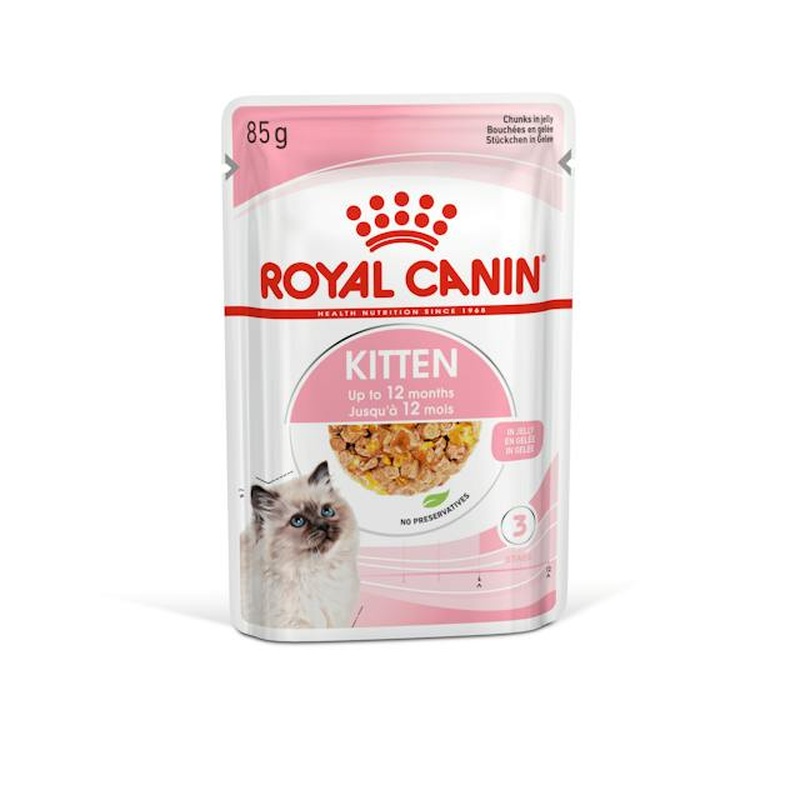 Royal Canin Wet Cat Food Kitten Jelly 85g
