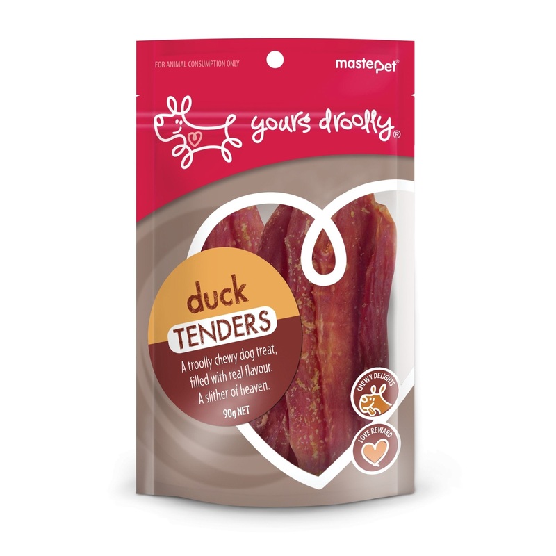 Yours Droolly Duck Tenders 450g