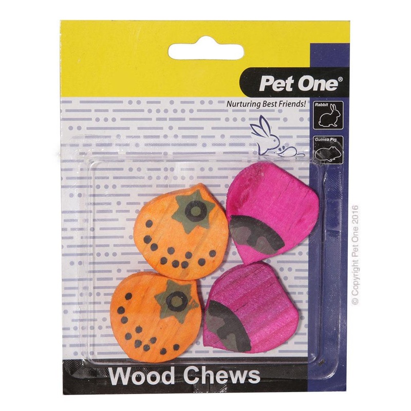 Pet One Wood Chews 4 Pack Small