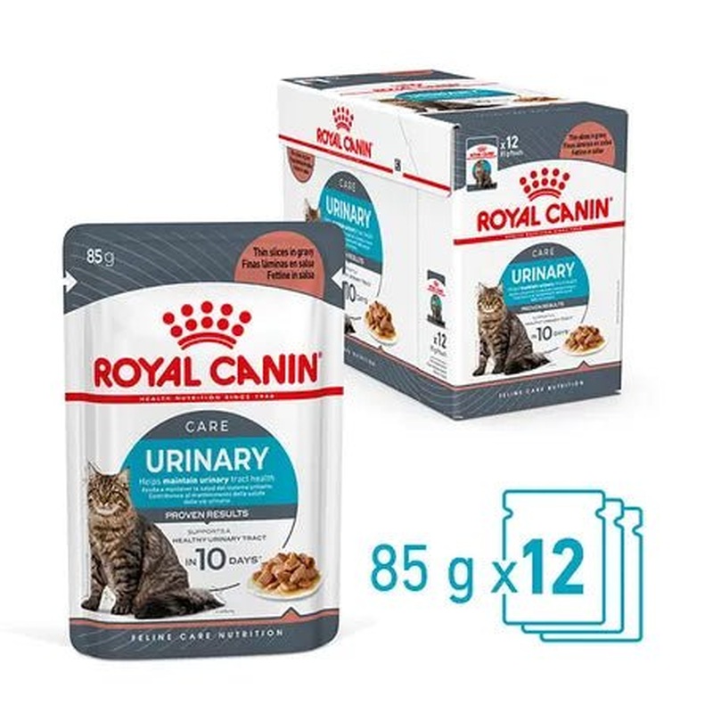 Royal Canin Wet Cat Food Urinary Care Gravy 12x85g