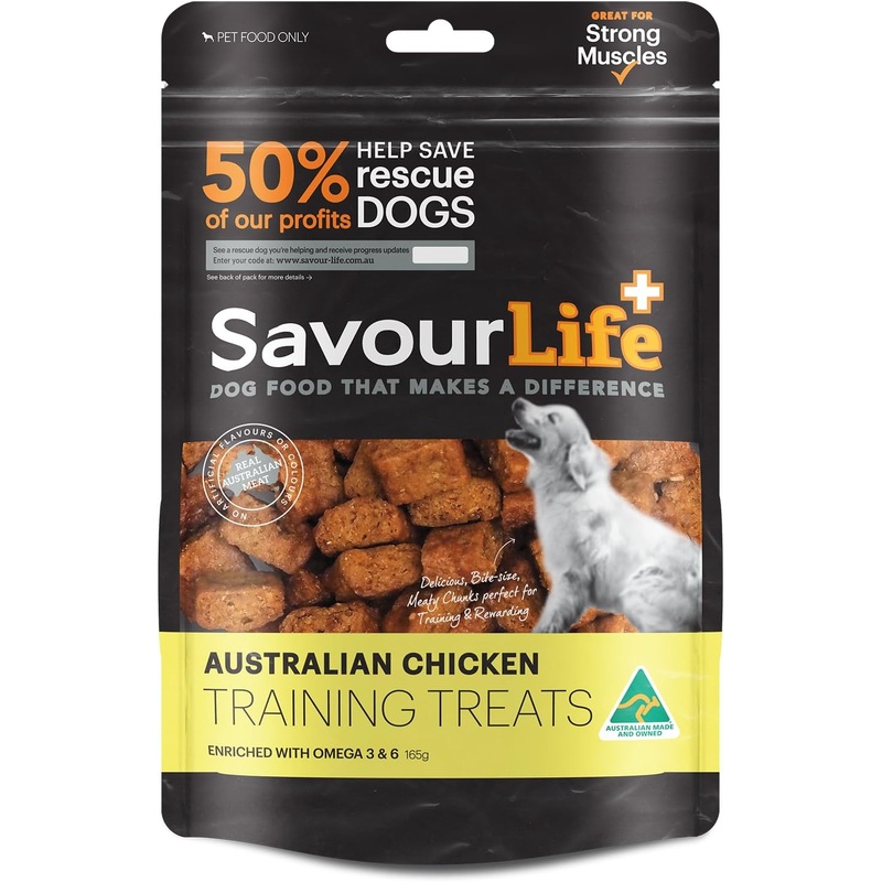 SavourLife Australian Made Chicken Training Treats 165g