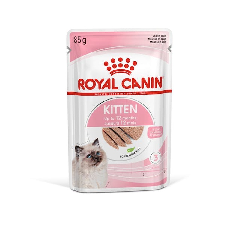 Royal Canin Wet Cat Food Kitten Loaf 85g