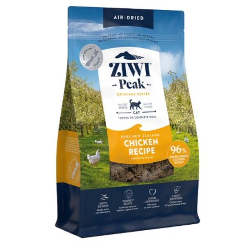 Ziwi Peak Air Dried Dry Cat Food Chicken 400g