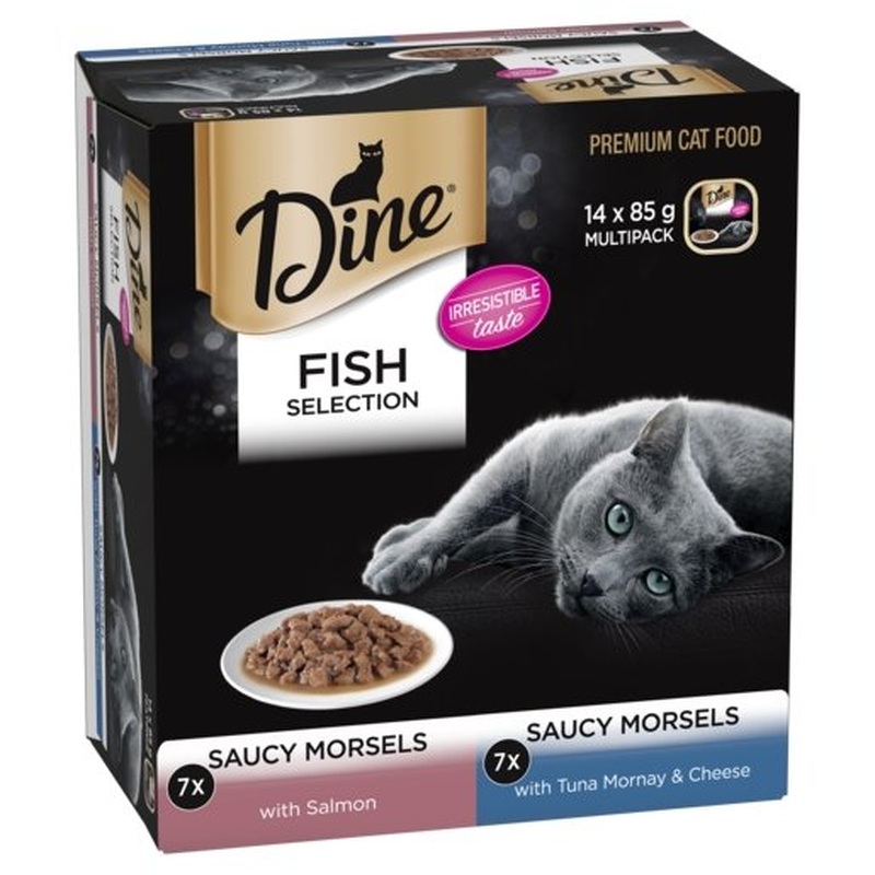 Dine Desire Multi Pack Fish Selection 14x85g