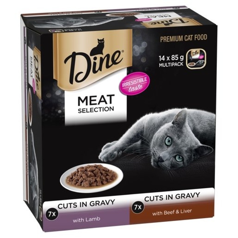 Dine Desire Multi Pack Meat Selection 14x85g