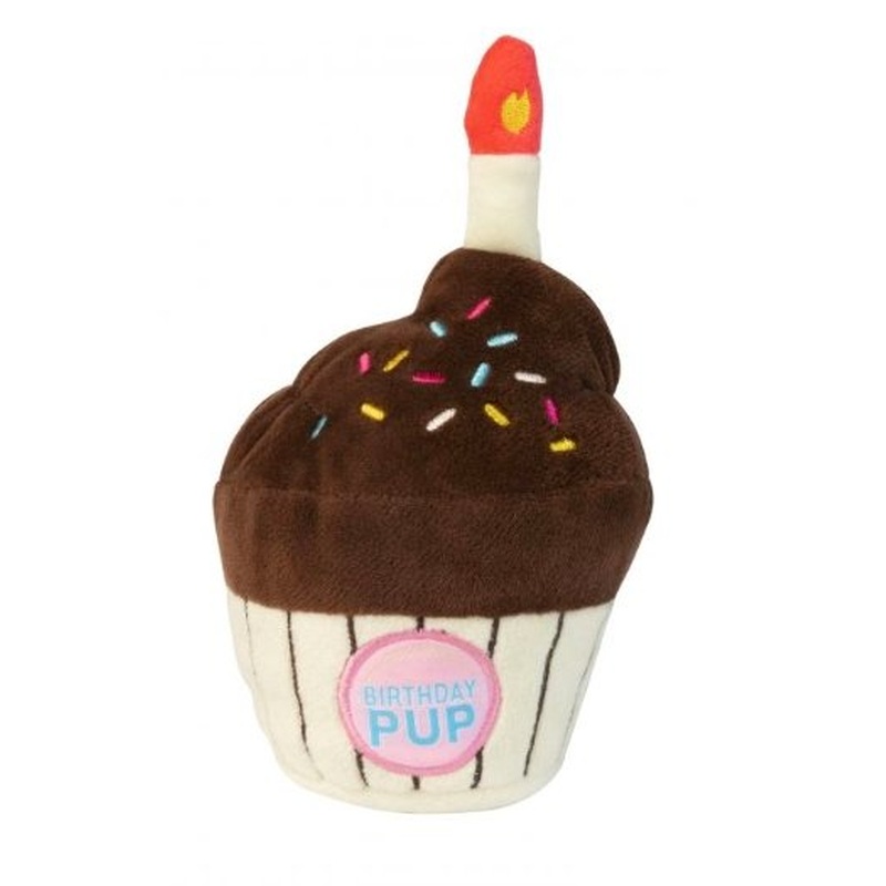 Fuzzyard Dog Toy - Birthday Cupcake