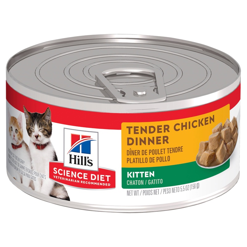 Hill's Science Diet Kitten Tender Dinners Chicken Canned Cat Food 156g