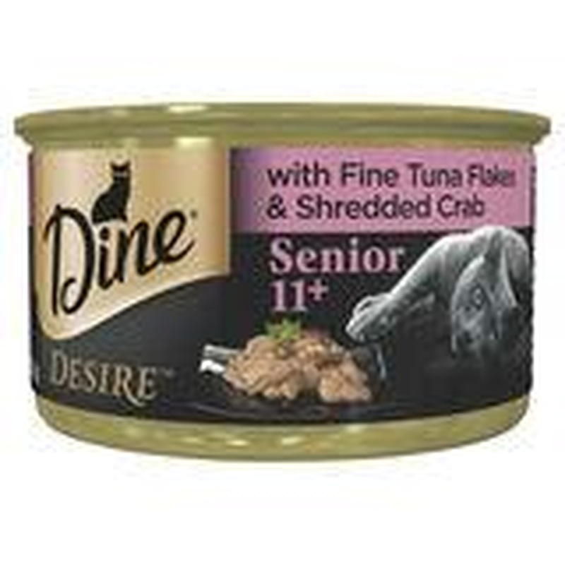 Dine Desire 11+ Fine Flake Tuna Shredded Crab 85g