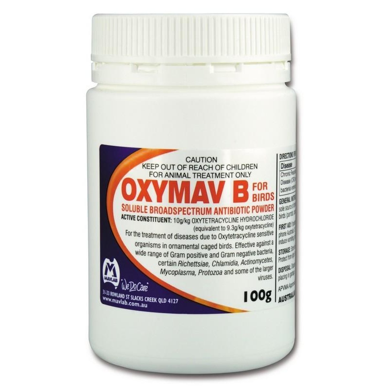 Oxymav B For Birds 100g