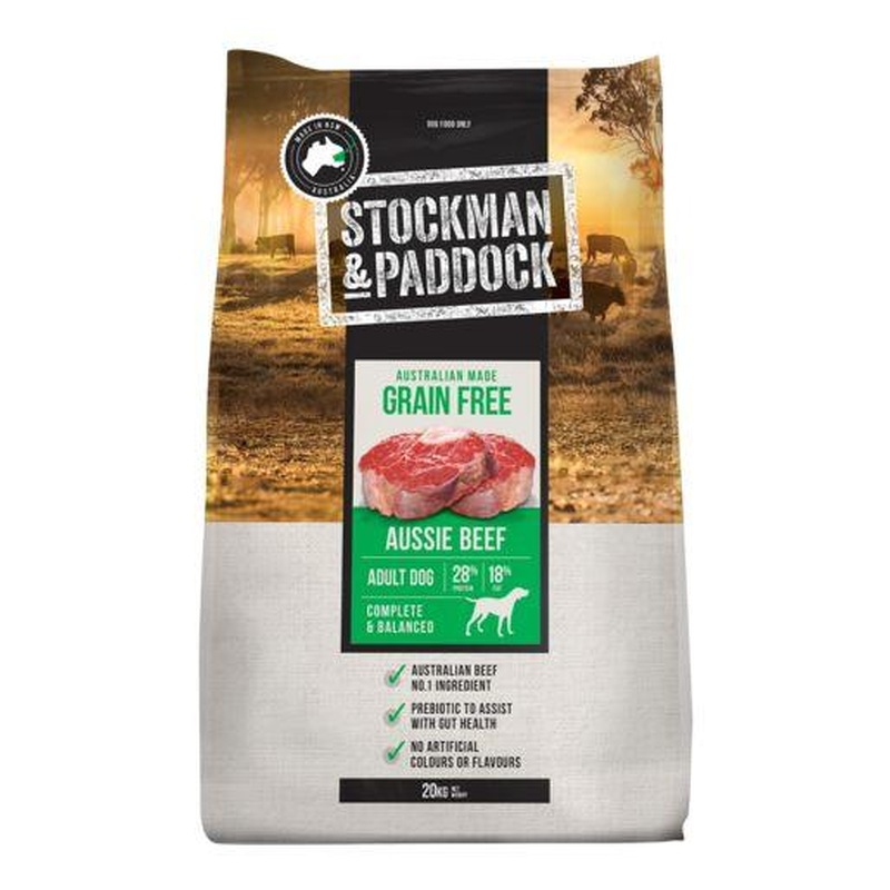 Stockman & Paddock Grain Free Beef 20kg