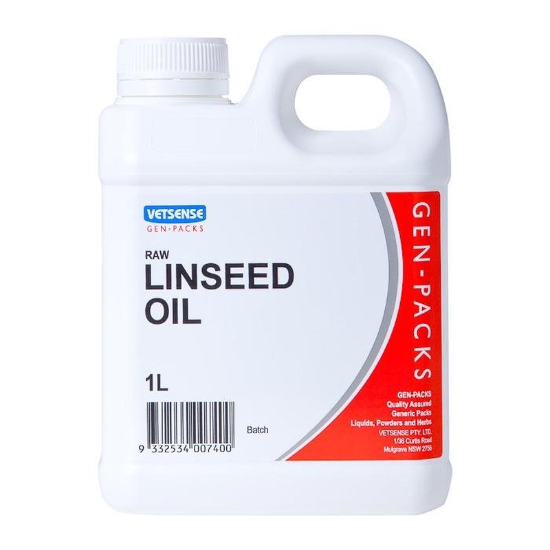 Vetsense Gen Packs Linseed Oil
