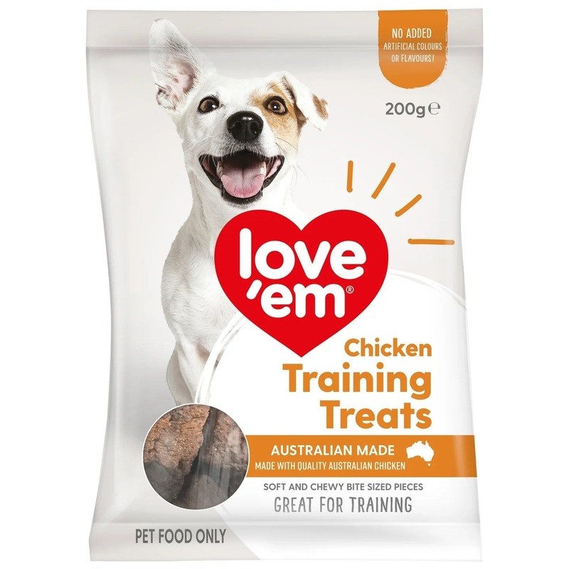 Love Em Chicken Training Treats 200g