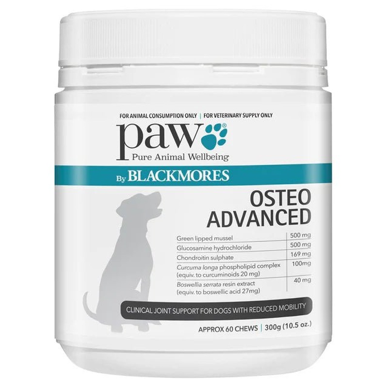 Paw OsteoAdvanced Chews 300g 60 Chews