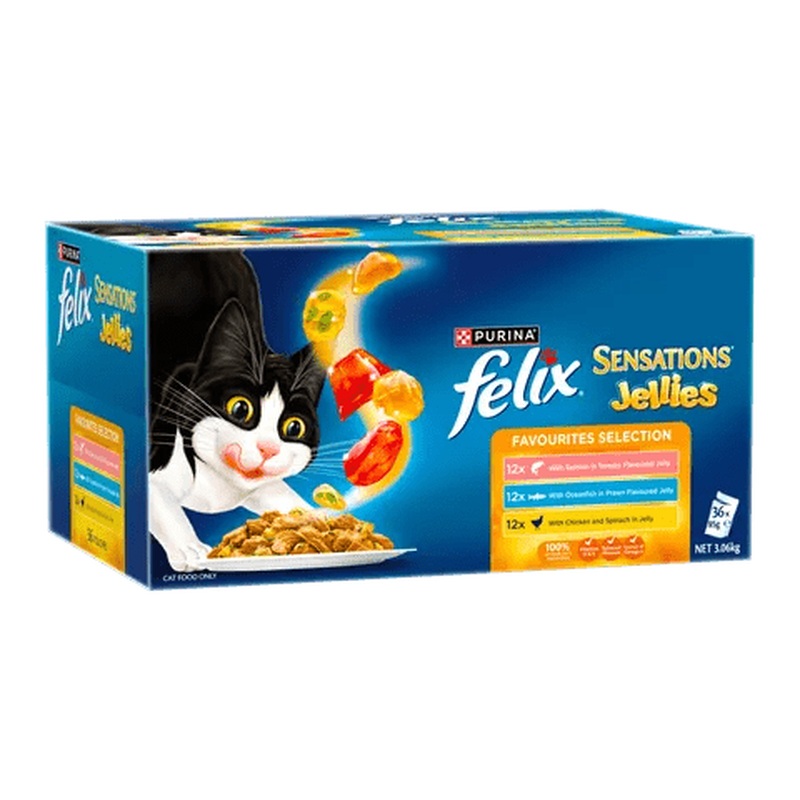 Felix Sensations Jellies Favourite Selection 36x85g