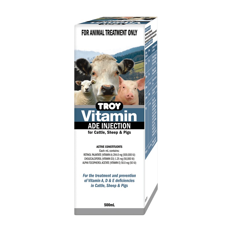 Troy Vitamin ADE Injection 500ml