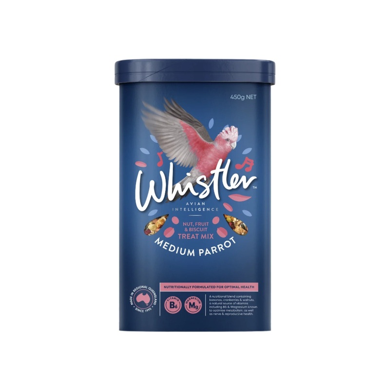 Whistler Medium Parrot Treat Mix 450g