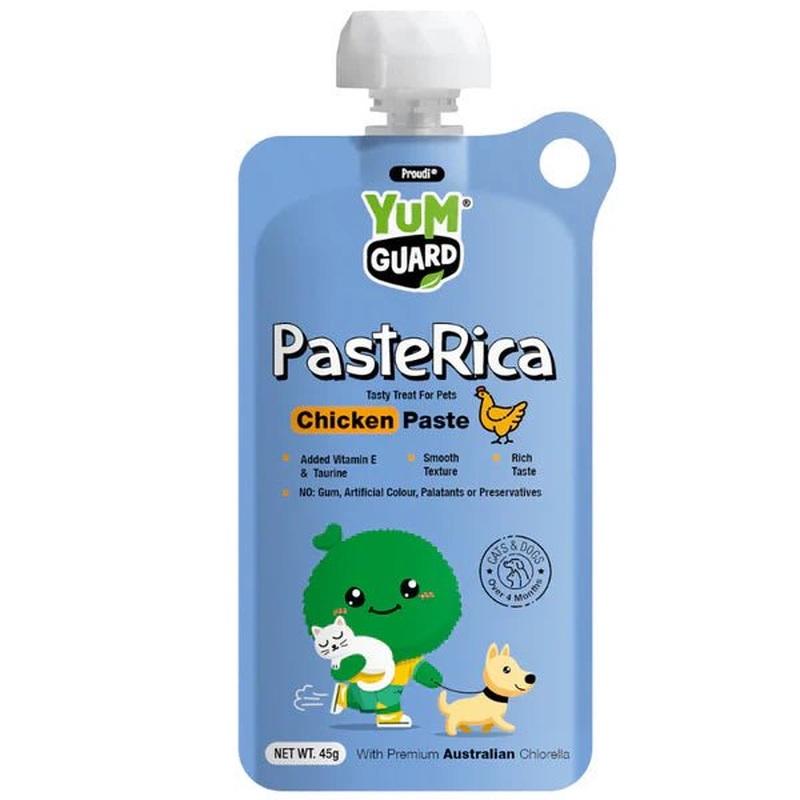 YumGuard Paste Rica Chicken Dog & Cat Treat 45g