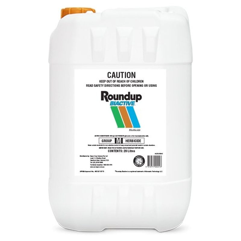 Round Up 20 Litre Bi-Active Bayer Crop