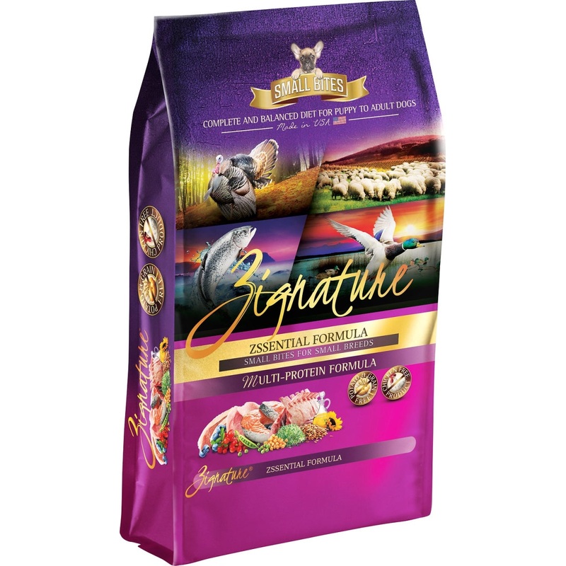 Zignature Zssential Formula Grain-Free Small Bites Dry Dog Food 12.5lb