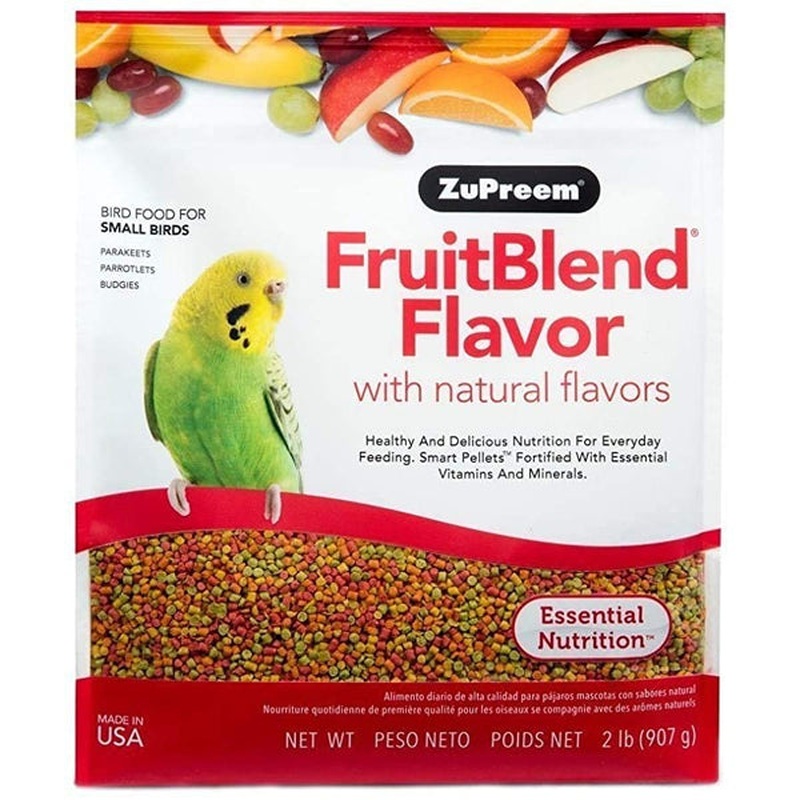 ZuPreem FruitBlend Flavor Small Pellets 2lb