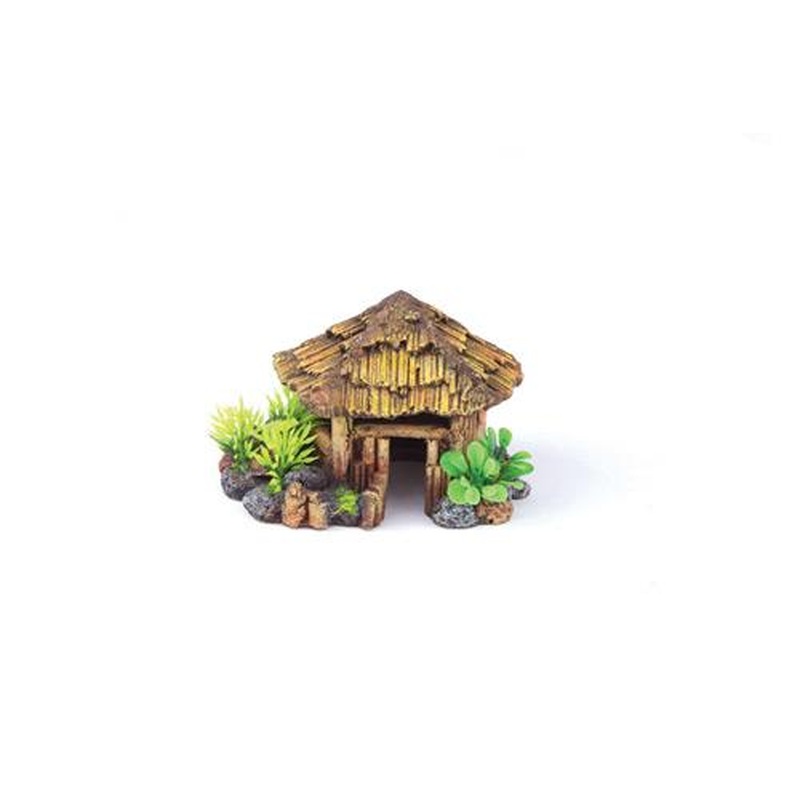 Kazoo Bali Hut With Plants Medium