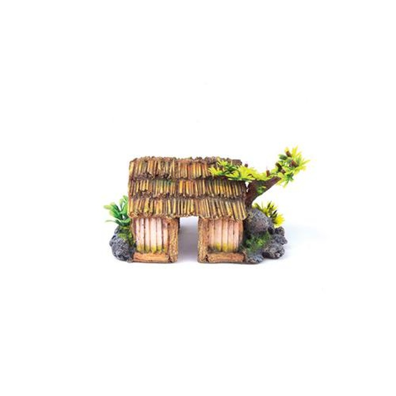 Kazoo Japanese Hut With Plants Medium