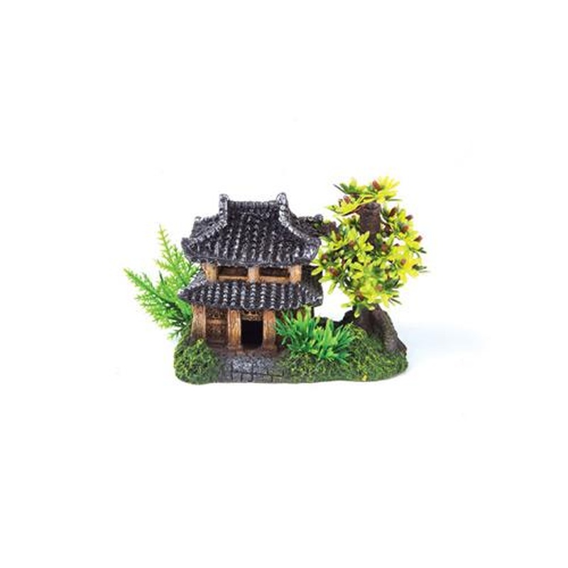 Kazoo Jungle Hut With Plants Medium