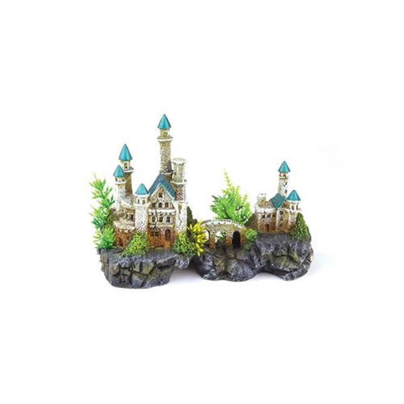 Kazoo Mountain Castle With Plants Small