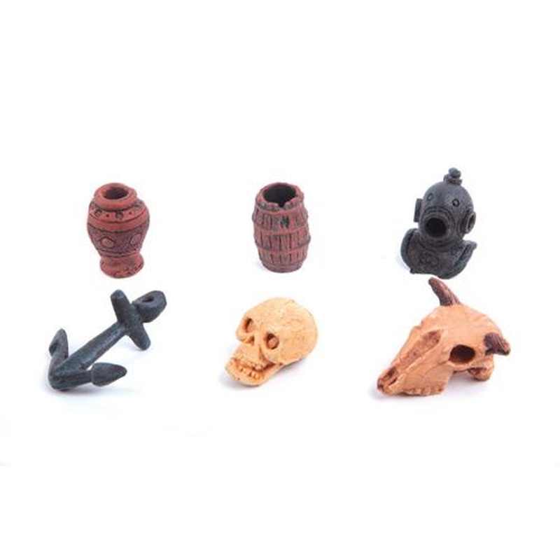 Kazoo Ornaments Assorted 6 Pack Mini