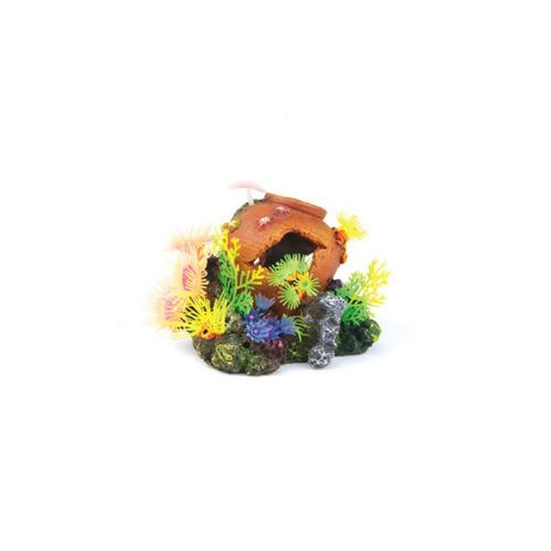Kazoo Soft Coral With Jar & Plants & Air Small