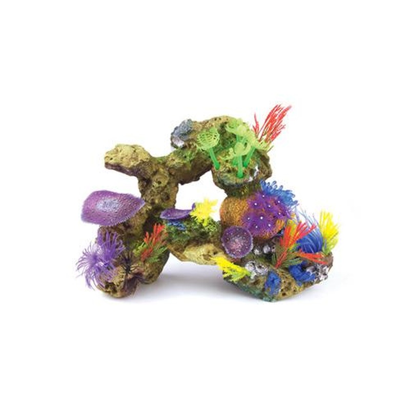 Kazoo Soft Coral With Rock & Plants XLarge 315mm