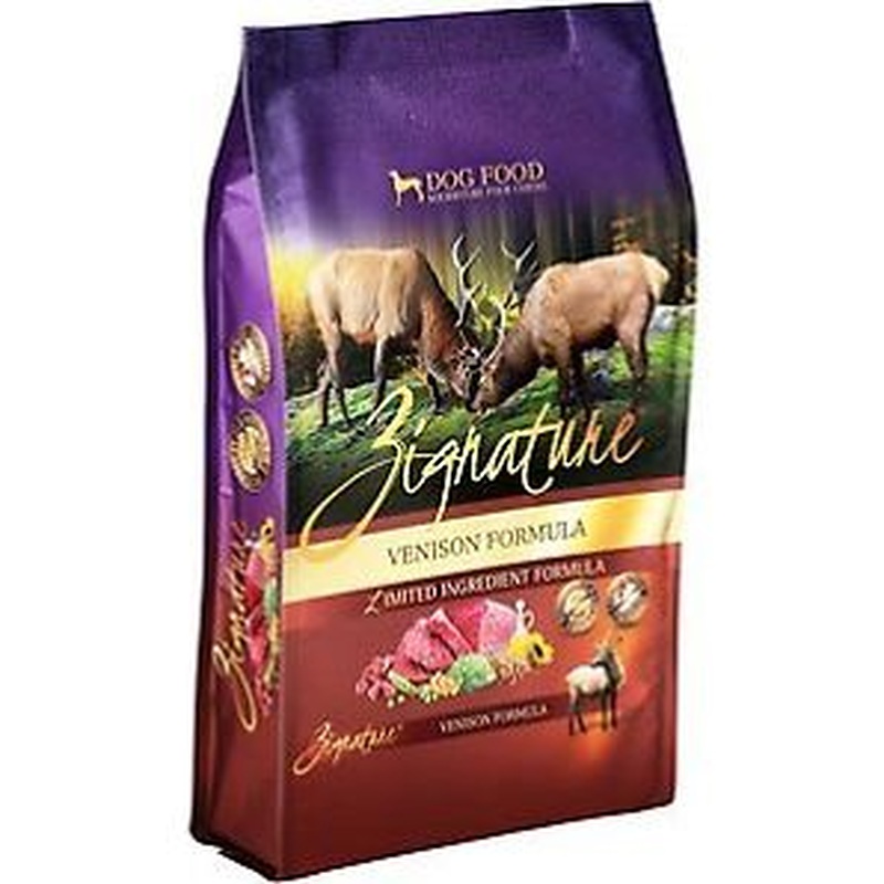 Zignature Grain-Free Venison Formula Dry Dog Food  25lb