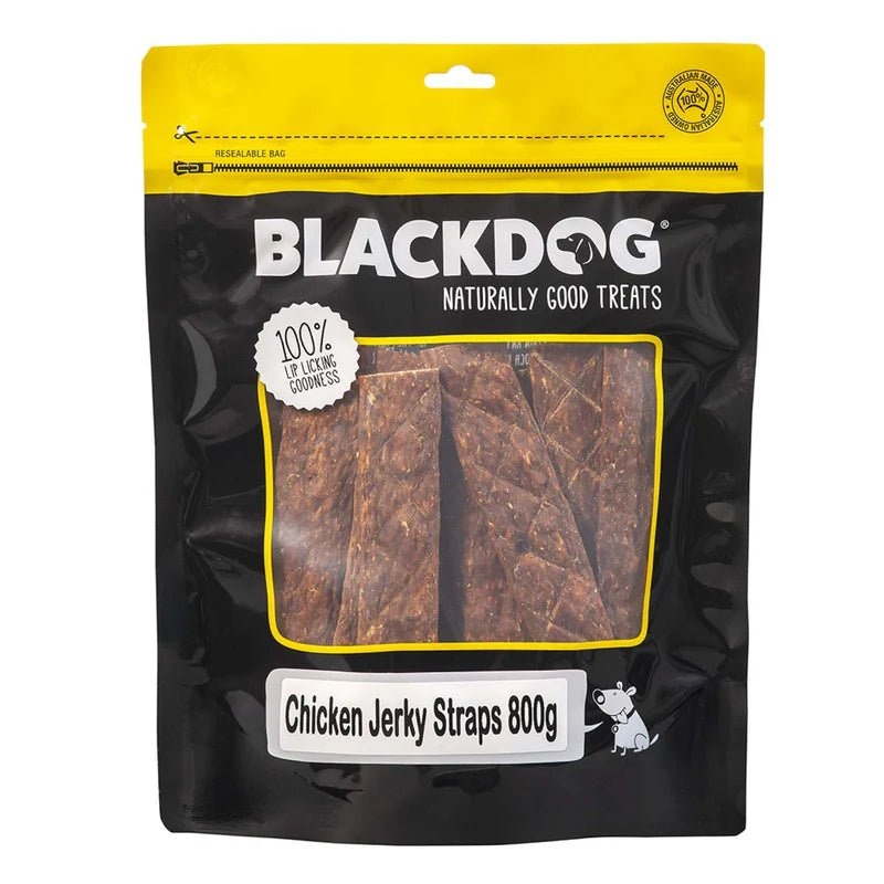 Blackdog Chicken Jerky Straps 800g