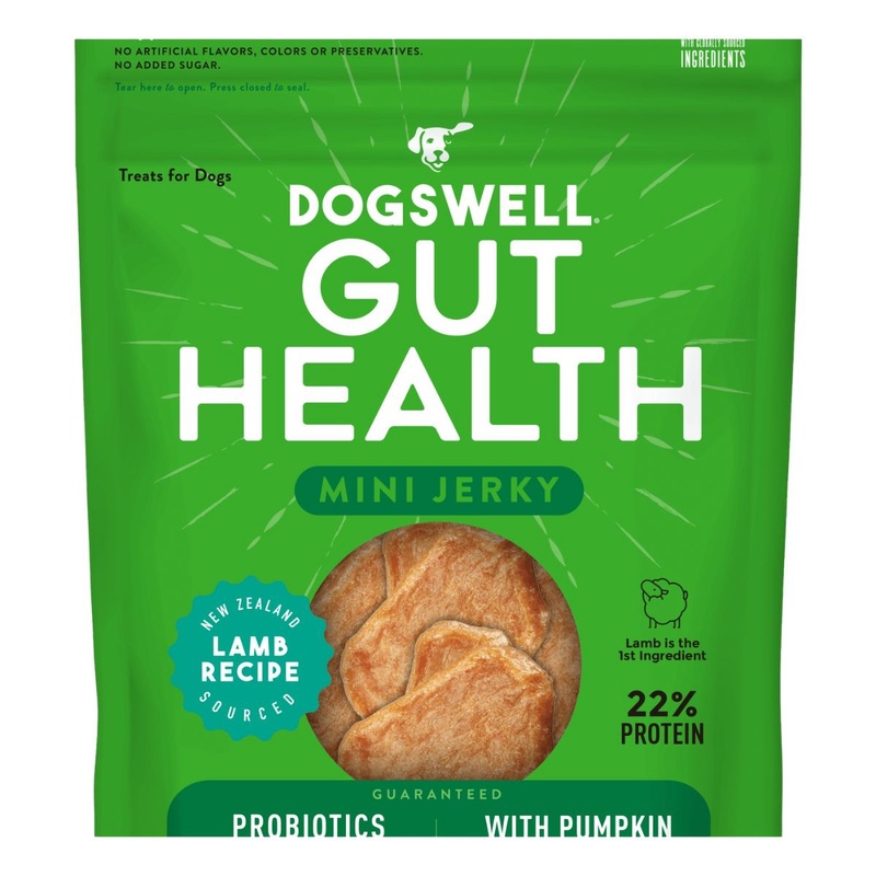 Dogswell Gut Health Lamb Mini Jerky Dog Treats 4oz