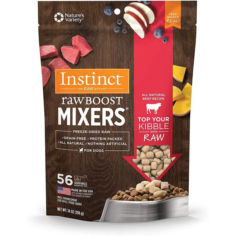 Instinct Nature's Variety Raw Boost Mixers All Natural Beef Dog Food 14oz