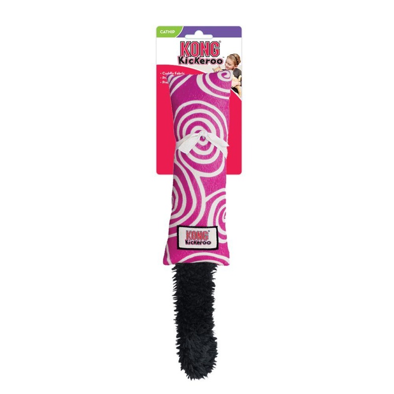 KONG Cat Kickeroo Swirl Pattern