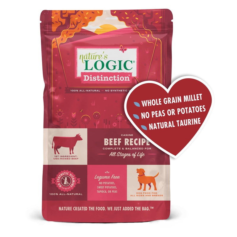 Nature's Logic Distinction Beef Dry Dog Food 12lb
