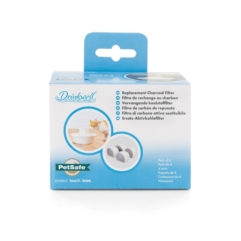 Petsafe Drinkwell Replacement Charcoal Filter 4 Pack