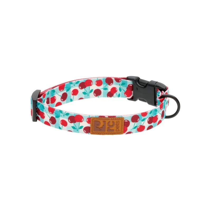 RC Pet Eco Dog Collar - 3/4" S - Cherry Picnic