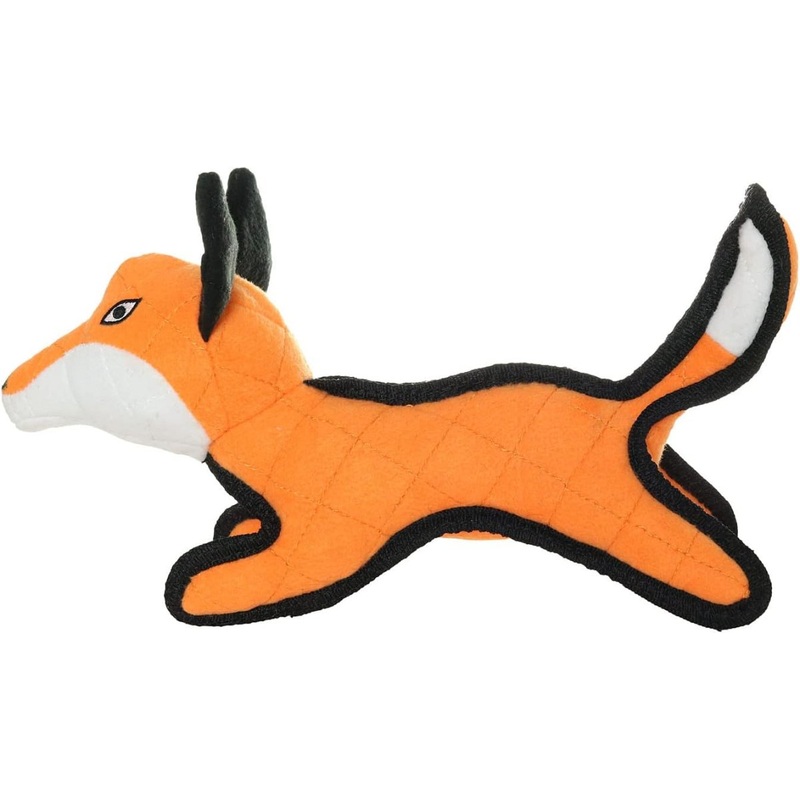 Tuffy's Jr Zoo Fox Durable, Strong & Tough Dog Toy