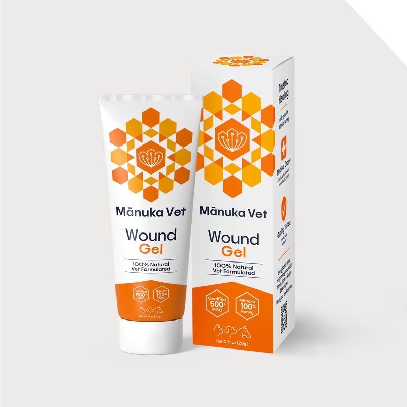 Mnuka Vet Wound Gel 1.76oz Tube