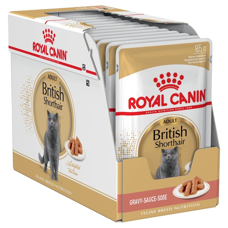 Royal Canin Wet Cat Food British Shorthair 12x85g