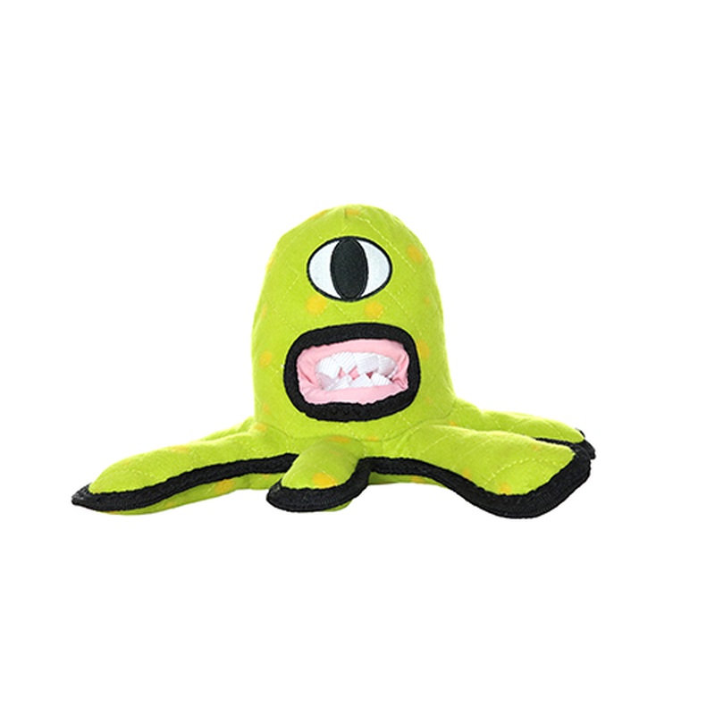 Tuffy's Alien Dog Toy - Green