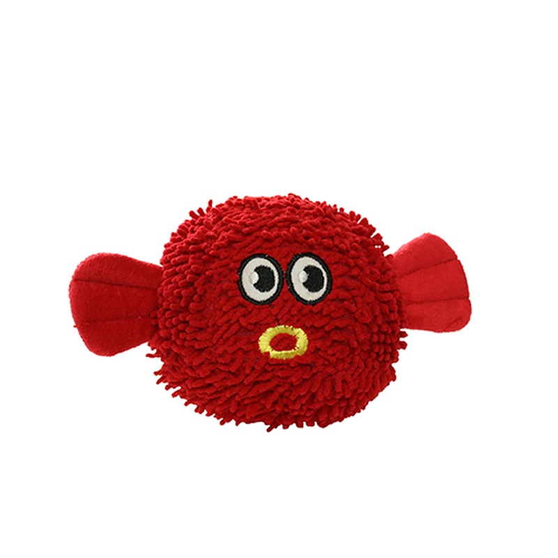 Tuffy's Jr Mighty Blowfish Ball Dog Toy