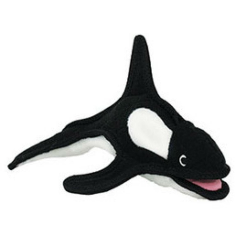 Tuffy's Ocean Creatures Kinley the Killer Whale, Dog Toy