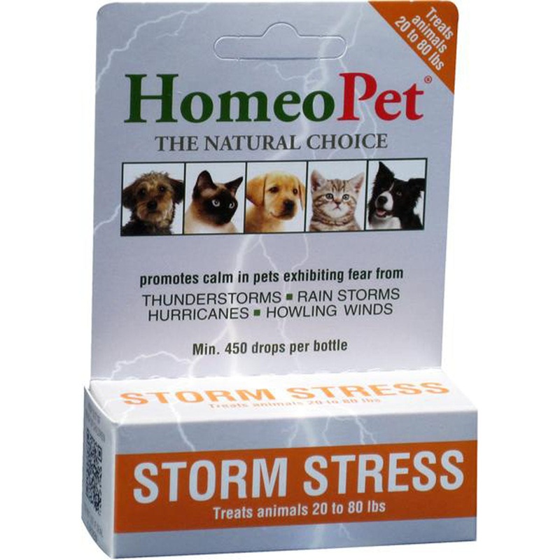 HomeoPet Storm Stress for Pets 20-80 lbs