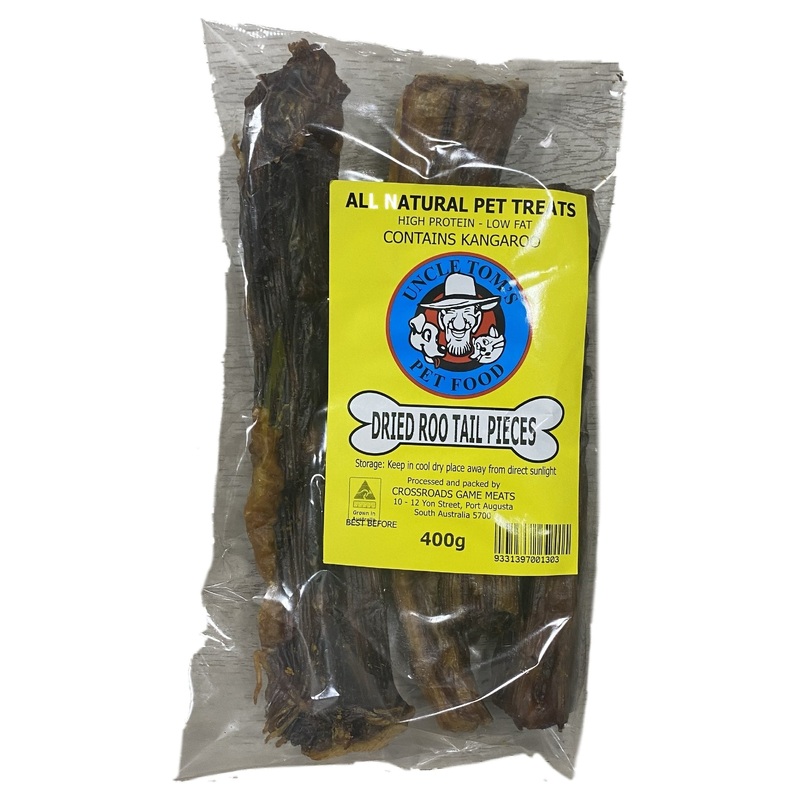 Uncle Toms Dried Roo Tail Pieces