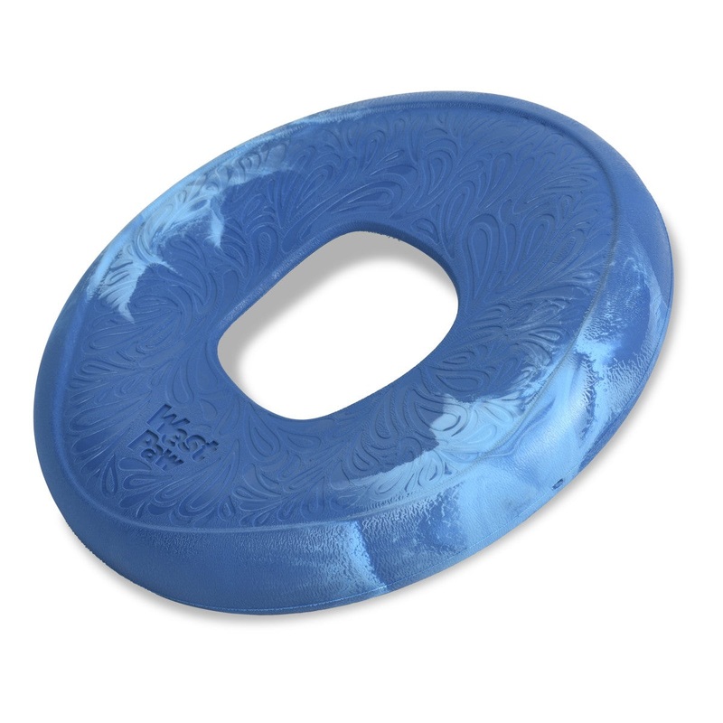 West Paw Sailz Dog Toy Large Surf Blue