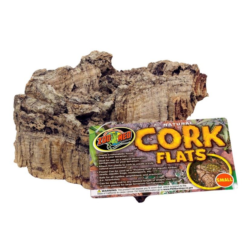Zoo Med Natural Cork Flat Small